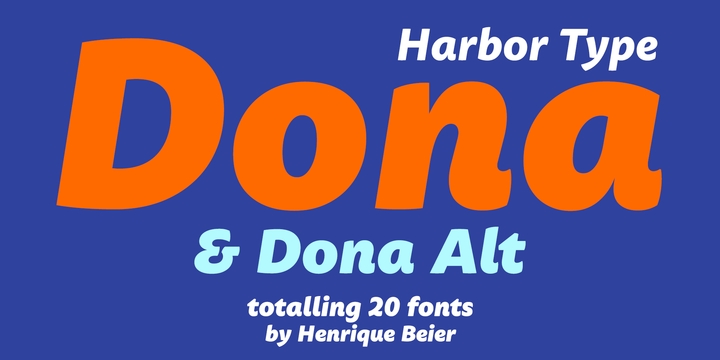 Dona Font preview